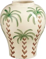 Mica Decorations vaas keramiek paradiso 26x31.5cm off white