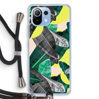 Fantasie jungle: Xiaomi Mi 11 Lite Transparant Hoesje met koord