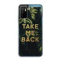 Take me back: Xiaomi Poco M3 Pro 5G Transparant Hoesje
