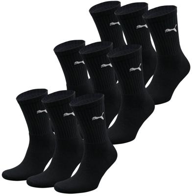 Puma Sportsokken zwart 9-pack-35/38