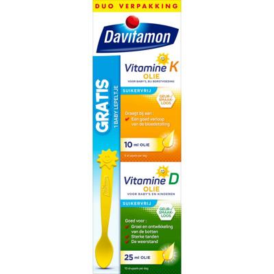 Davitamon Baby vitamine D & K 25mcg Davitamon Baby vitamine D & K 25mcg