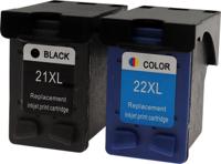 Huismerk Inktcartridge voor HP 21 / 22XL