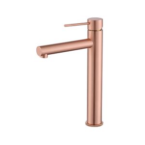 Wastafelmengkraan Best Design Lyon 30 cm 1-hendel Mat Rose Goud