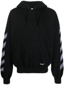 Off-White hoodie en coton à imprimé Scribble Diag - Noir