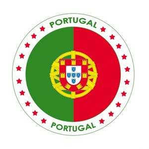 Portugal vlag print bierviltjes