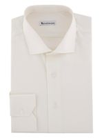 Vallina - Overhemd twill geel-ivoor non-iron - Opal 3