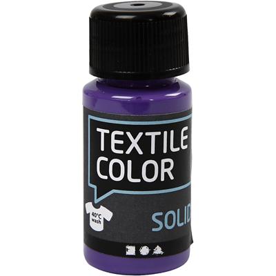 Creativ Company Textile color dekkende textielverf - paars, 50ml