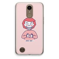 Hartje: LG K10 (2017) Transparant Hoesje