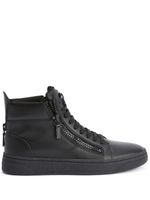 Giuseppe Zanotti baskets GZ 94 en cuir - Noir - thumbnail