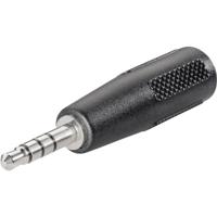 TRU COMPONENTS Jackplug-adapter Jackplug male 3,5 mm - Jackplug female 3,5 mm Stereo Aantal polen: 4 Inhoud: 1 stuk(s)