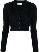 Fabiana Filippi cardigan à coupe crop - Noir - thumbnail