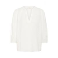 Kaffe - Wit | unisex | Blouse | Wit | 40 | regular | Kamst mode