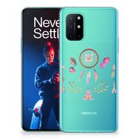 OnePlus 8T Telefoonhoesje met Naam Boho Dreamcatcher