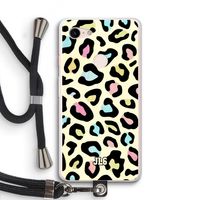Leopard pattern: Pixel 3 XL Transparant Hoesje met koord Leopard pattern: Pixel 3 XL Transparant Hoesje met koord