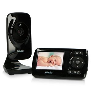 Babyfoon met camera en 2.4"" kleurenscherm Alecto Zwart