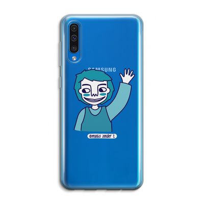 Zwaai: Samsung Galaxy A50 Transparant Hoesje