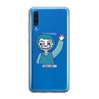 Zwaai: Samsung Galaxy A50 Transparant Hoesje