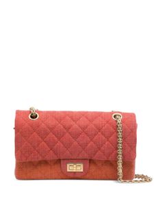 CHANEL Pre-Owned sac porté épaule 2.55 matelassé - Orange