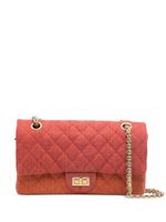 CHANEL Pre-Owned sac porté épaule 2.55 matelassé - Orange