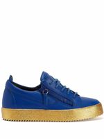 Giuseppe Zanotti baskets Frankie à lacets - Bleu
