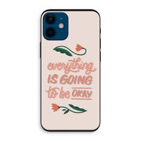 Optimistic flower girl: iPhone 12 mini Biologisch afbreekbaar hoesje
