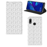 Huawei P Smart (2019) | Hoesje met Magneet | Stripes Dots