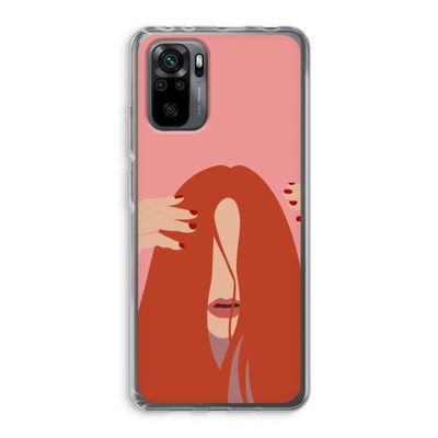 Woke up like this: Xiaomi Redmi Note 10 Pro Transparant Hoesje