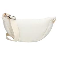 Beagles Puffer Moon Bag M Calvia White Beagles Puffer Moon Bag M Calvia White