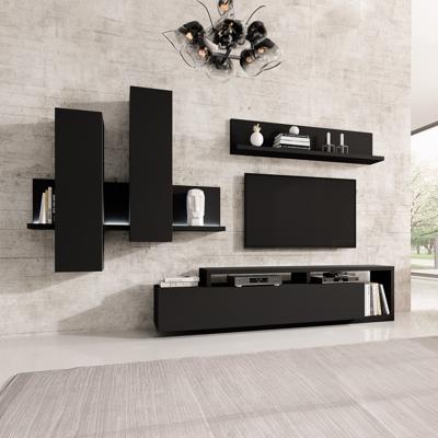 Home365 Wandcombinatie Bologna - Zwart