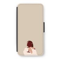 I drink wine: iPhone 8 Flip Hoesje