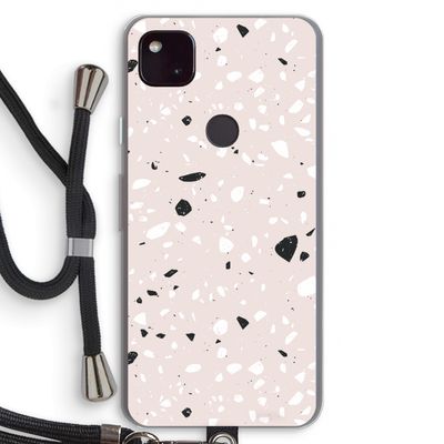 Terrazzo N°20: Pixel 4a 5G Transparant Hoesje met koord