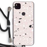 Terrazzo N°20: Pixel 4a 5G Transparant Hoesje met koord