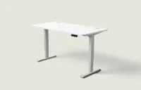 Desktronic HomePro bureau Grijs / Wit / 160x80 cm