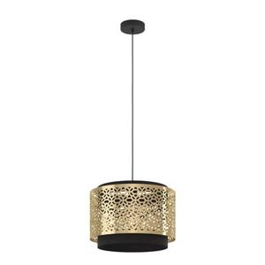 EGLO Sandbach Hanglamp - E27 - Ø 42 cm - Zwart|Goud - Staal