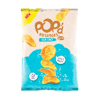 Croky pop'd potatoes sea salt (24x 17gr)