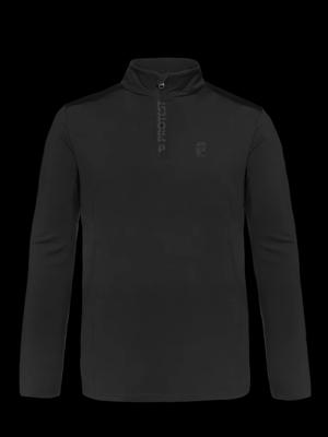 Protest Rewill 1/4 Zip Pully Heren True Black 3XL