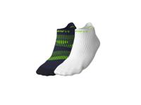CRIVIT 2 Paar hardloopsokken (Donkerblauw/wit, 45/46)