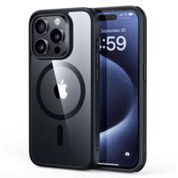 iPhone 15 Pro Classic Hybrid Case (HaloLock) Clear Black