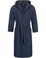 Morgenstern Morgenstern badjas Andrea wafelstof met Capuchon 120cm Navy S