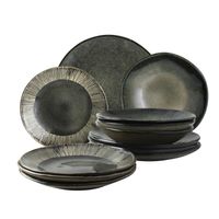 Dutch Rose Organic set 12 delig servies groen Dutch Rose Organic set 12 delig servies groen