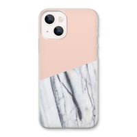A touch of peach: iPhone 13 Transparant Hoesje