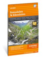 Wandelkaart Turkart Romsdalen - Eikesdalen | Noorwegen | Calazo - thumbnail