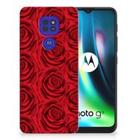 Motorola Moto G9 Play | E7 Plus TPU Case Red Roses - thumbnail