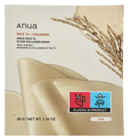 Anua Rice 70 + Ceramide Glow Collagen Mask 38 g