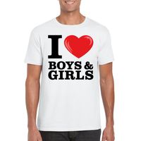I love boys & girls t-shirt wit heren
