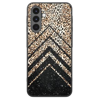 Samsung Galaxy A16 hoesje - Chevron luipaard