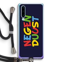 90's One: Huawei P30 Transparant Hoesje met koord