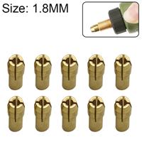 10 PC's drie-klauw koper klem moer voor elektrische molen hulpstukken boring diameter: 1.8mm