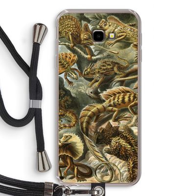 Haeckel Lacertilia: Samsung Galaxy J4 Plus Transparant Hoesje met koord