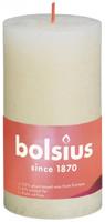 Bolsius Rustiekkaars shine 130/68 130/68 soft pearl